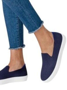 Rothy's The Original Slip On Sneaker Navy W8.5